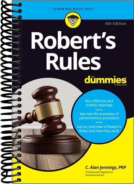 Robert's Rules For Dummies  (4th Edition)