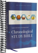 NIV, Chronological Study Bible, Hardcover, Comfort Print: Holy Bible, New International Version