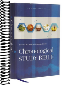 NIV, Chronological Study Bible, Hardcover, Comfort Print: Holy Bible, New International Version