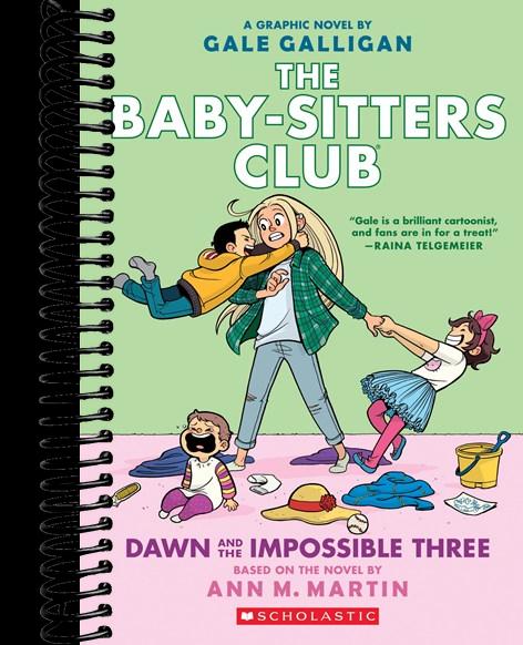 Dawn and the Impossible Three: A Graphic Novel (The Baby-Sitters Club #5) : Full-Color Edition