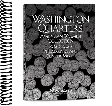 Folder, American Women Quarters 2022-2025 Philadelphia and Denver Mints: Harris