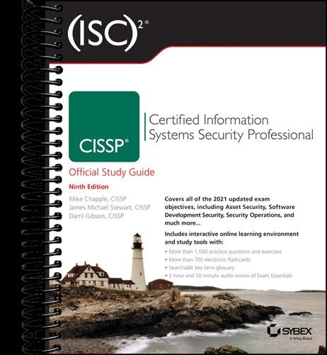 (ISC)2 CISSP Certified Information Systems Security Professional Official Study Guide  (9th Edition)