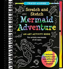Scratch & Sketch Mermaid Adventure (Trace-Along): An Art Activity Book