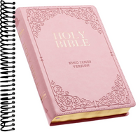 KJV Bible Giant Print Full Size Pink