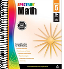 Spectrum Math Workbook, Grade 5