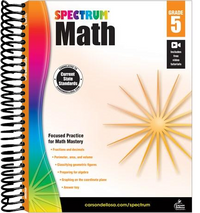 Spectrum Math Workbook, Grade 5