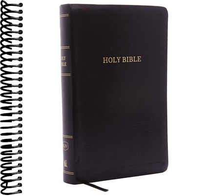 KJV Holy Bible, Personal Size Giant Print Reference Bible, Black Leather-Look, 43,000 Cross References, Red Letter, Comfort Print: King James Version : King James Version