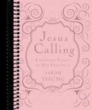 Jesus Calling, Pink Leathersoft, with Scripture References: Enjoying Peace in His Presence (a 365-Day Devotional)