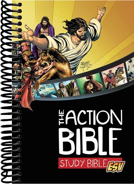 The Action Bible Study Bible ESV (Hardcover)