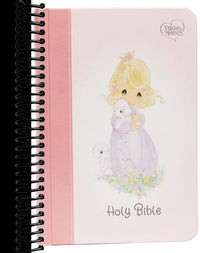 NKJV, Precious Moments Small Hands Bible, Hardcover, Pink, Comfort Print: Holy Bible, New King James Version