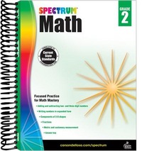 Spectrum Math Workbook, Grade 2