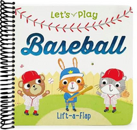 Let's Play Baseball: Chunky Lift-a-Flap Board Book