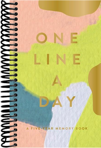 Modern One Line a Day: A Five-Year Memory Book