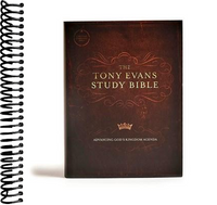 CSB Tony Evans Study Bible, Hardcover: Advancing God’s Kingdom Agenda