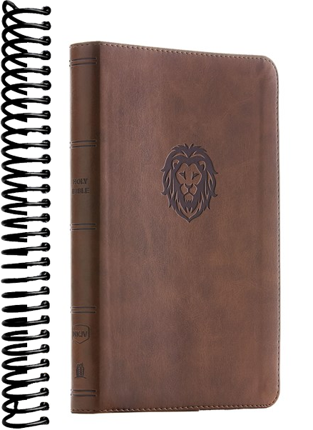 NKJV, Thinline Bible Youth Edition, Leathersoft, Brown, Red Letter, Comfort Print: Holy Bible, New King James Version