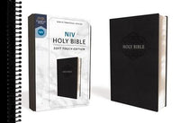 NIV, Holy Bible, Soft Touch Edition, Leathersoft, Black, Comfort Print