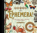 Loads of Ephemera Sticker Book (Over 580 stickers!): An Unforgettable Vintage Sticker Book